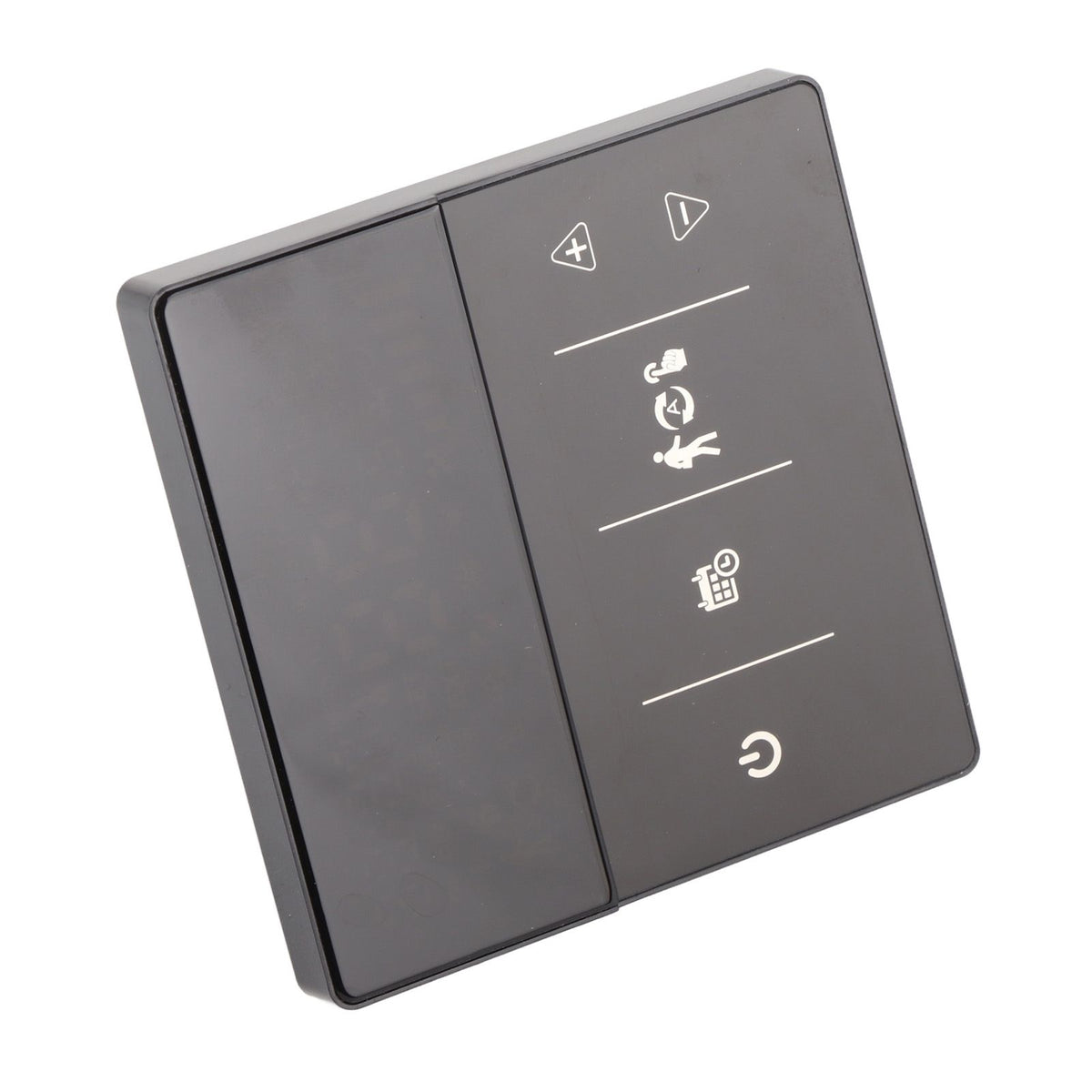 Smart Thermostat with Touch Screen App Voice Control Wifi Temperature Controller for Home 90‑240V Black