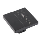 Smart Thermostat with Touch Screen App Voice Control Wifi Temperature Controller for Home 90‑240V Black - 45-Degree Angle