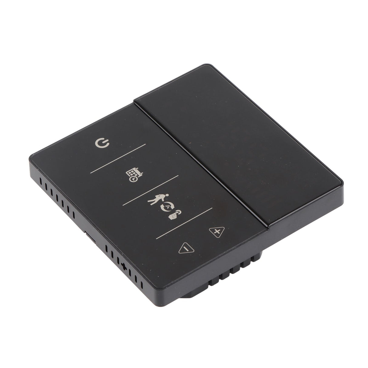 Smart Thermostat with Touch Screen App Voice Control Wifi Temperature Controller for Home 90‑240V Black