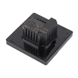 Smart Thermostat with Touch Screen App Voice Control Wifi Temperature Controller for Home 90‑240V Black