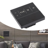 Smart Thermostat with Touch Screen App Voice Control Wifi Temperature Controller for Home 90‑240V Black - Extra Image