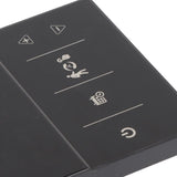 Smart Thermostat with Touch Screen App Voice Control Wifi Temperature Controller for Home 90‑240V Black