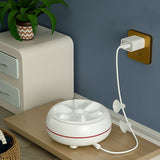 Mini Washing Machine High Power Portable Powerful Cleaning Ultrasonic Turbo Folding Travel Washing Machine Cowhide Box White