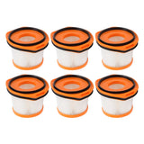 6 Pcs Vacuum Cleaner Filter Replacement for Shark WS620 WS630 XFFWV360 Floor Washing Machine Spare Parts