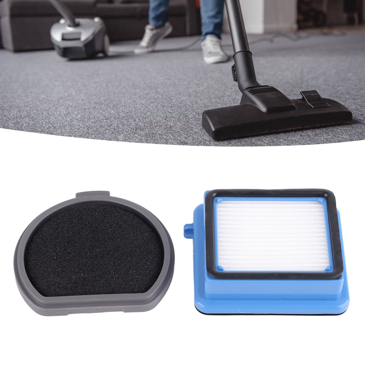 Vacuum Cleaner Filter Set 1 Filter Cotton 1 Filter Screen for AEG FX9