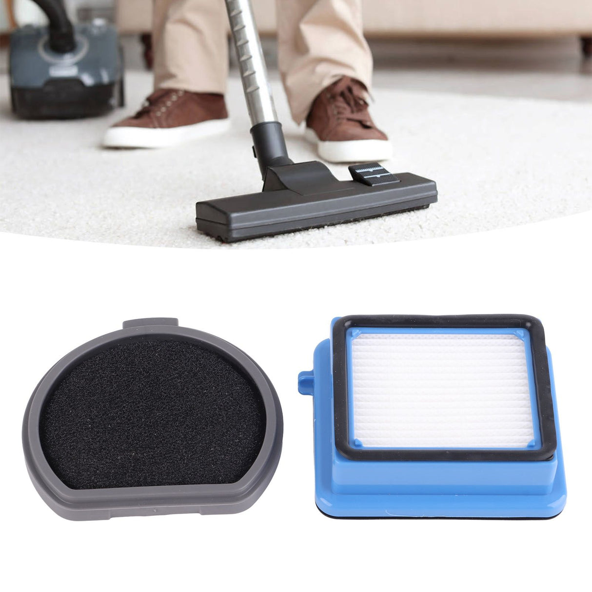 Vacuum Cleaner Filter Set 1 Filter Cotton 1 Filter Screen for AEG FX9