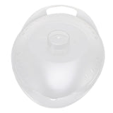 Transparent Steaming Pan Cover PCTG Heat Resistant Steaming Pan Cover Food Processor Parts for Thermomix TM6 TM5 TM31 - Rear View