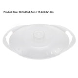 Transparent Steaming Pan Cover PCTG Heat Resistant Steaming Pan Cover Food Processor Parts for Thermomix TM6 TM5 TM31