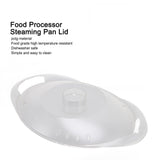 Transparent Steaming Pan Cover PCTG Heat Resistant Steaming Pan Cover Food Processor Parts for Thermomix TM6 TM5 TM31
