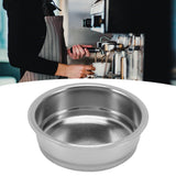 51mm Coffee Filter Basket Stainless Steel Single Layer Porous Coffee Filter Bowl Non Pressurized 1 Cup Coffee Filter Basket