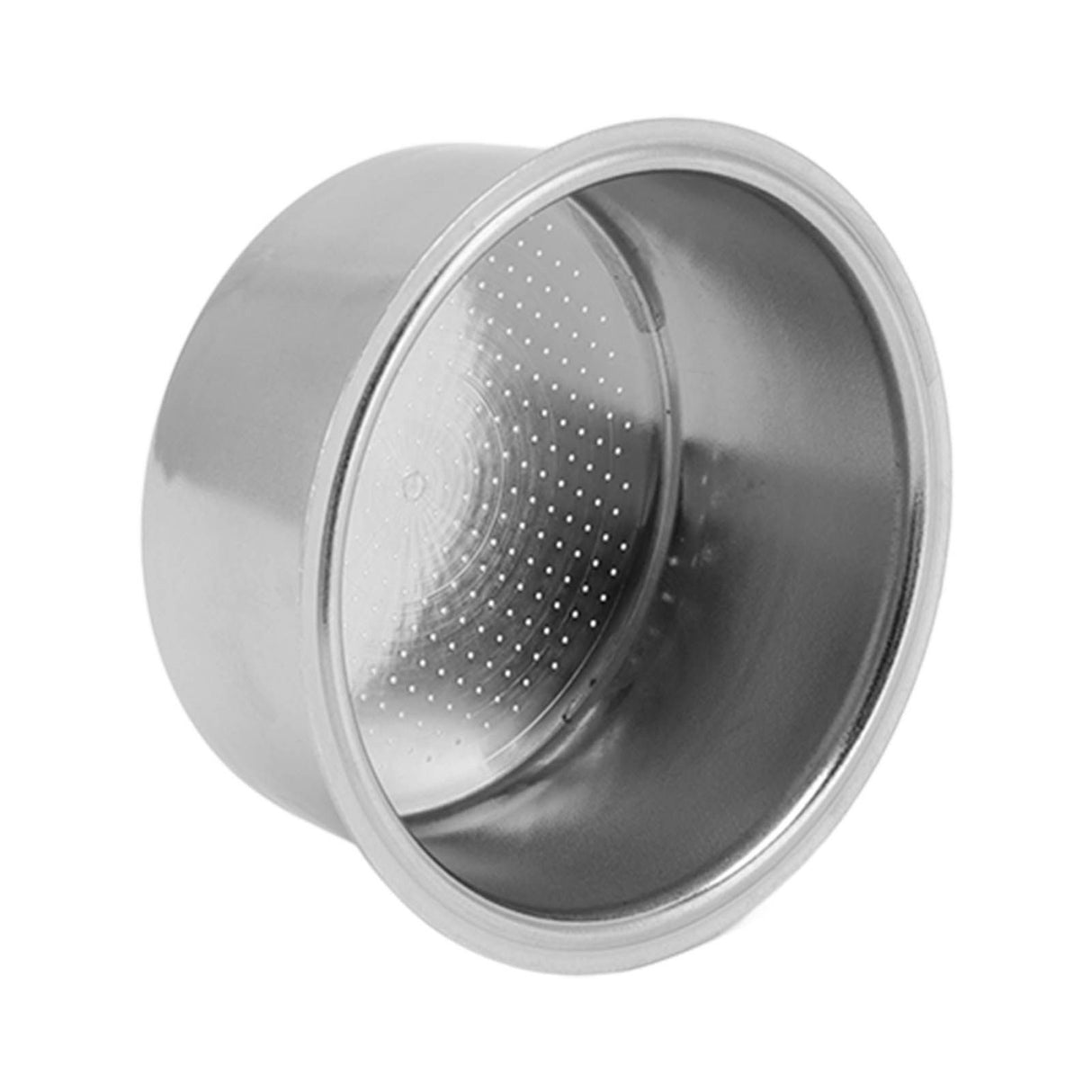 51mm Coffee Filter Basket Stainless Steel Non Pressurized with Fine Filter Coffee 2 Cup Filter for Coffee Machine Home