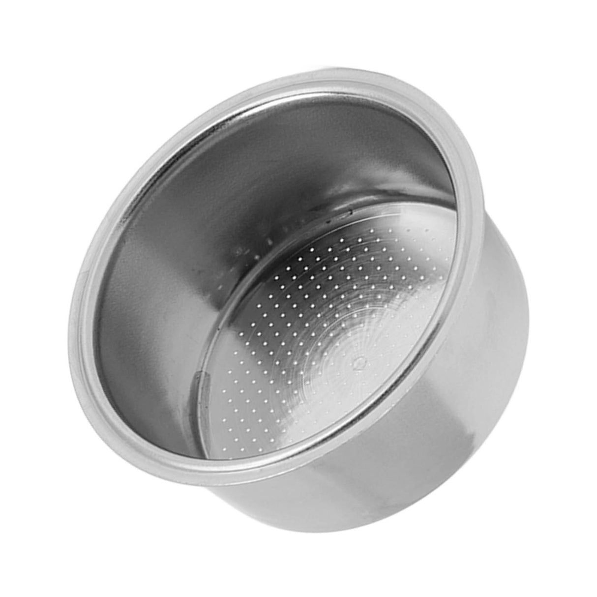 51mm Coffee Filter Basket Stainless Steel Non Pressurized with Fine Filter Coffee 2 Cup Filter for Coffee Machine Home