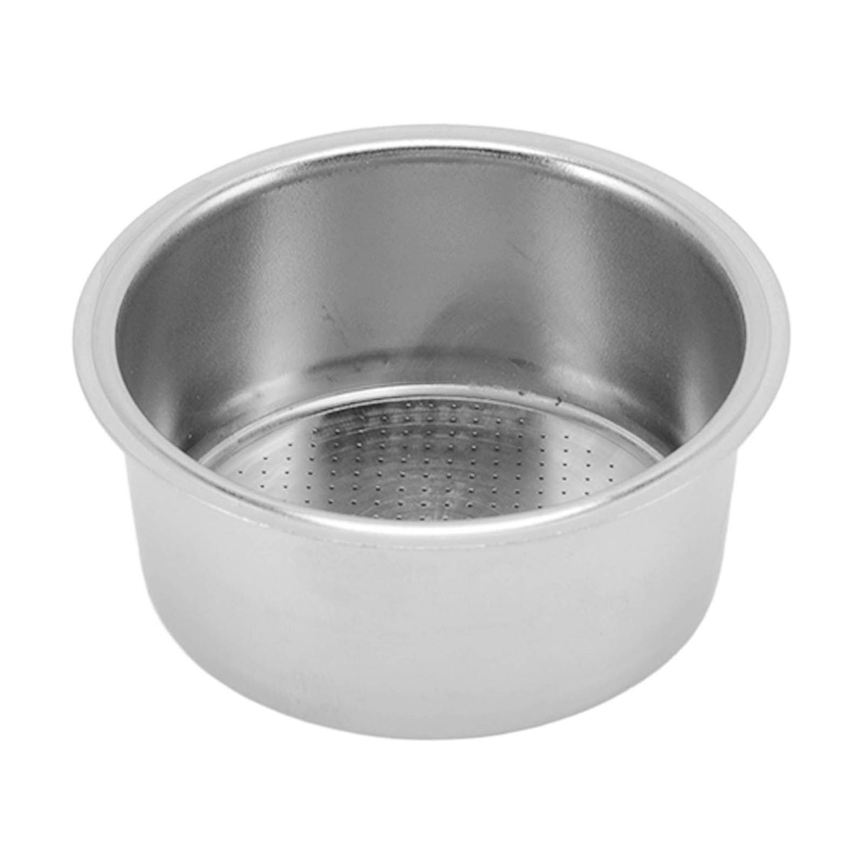 51mm Coffee Filter Basket Stainless Steel Non Pressurized with Fine Filter Coffee 2 Cup Filter for Coffee Machine Home