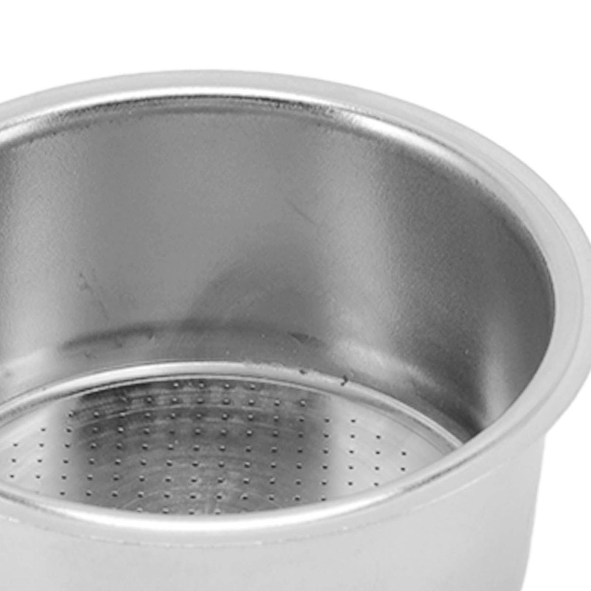 51mm Coffee Filter Basket Stainless Steel Non Pressurized with Fine Filter Coffee 2 Cup Filter for Coffee Machine Home
