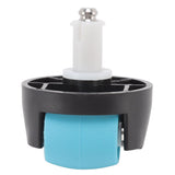 Robot Vacuum Cleaner Universal Wheel Replacement Rubber Sweeper Universal Wheel Accessory for Cecotec Conga 3090 - 45-Degree Angle