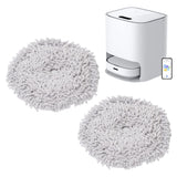 2 PCS Sweeper Cleaning Mop Cloth for Dreame W10 W10 PRO Replacement Mop Pads Bracket - Extra Image