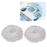 2 PCS Sweeper Cleaning Mop Cloth for Dreame W10 W10 PRO Replacement Mop Pads Bracket - Extra Image