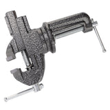 Bench Vise 360 Degree Rotating Cast Steel Small Clamp On Table Vise for Woodworking Jewelry Making - Extra Image