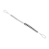 Nuts Screwbolts Thread Checker 26 Male Female Thread Identification Tool with 14 Inch and 12 Metric Gauges - Front View