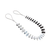 Nuts Screwbolts Thread Checker 26 Male Female Thread Identification Tool with 14 Inch and 12 Metric Gauges - Extra Image