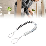 Nuts Screwbolts Thread Checker 26 Male Female Thread Identification Tool with 14 Inch and 12 Metric Gauges