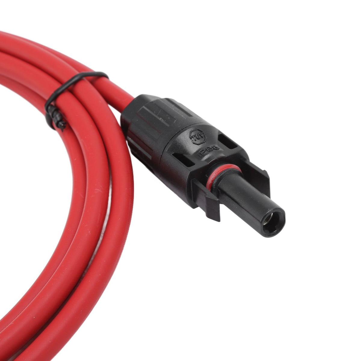 Solar Panel PV Cable Black Red Solar Panel Extension Cable with Male and Female Connectors 2m