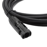 Solar Panel PV Cable Black Red Solar Panel Extension Cable with Male and Female Connectors 3m