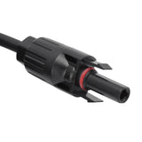 Solar Panel PV Cable Black Red Solar Panel Extension Cable with Male and Female Connectors 3m