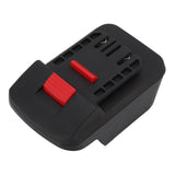 18V to 20V Battery Adapter 18V to 20V Battery Converter for Woodworking Power Tool Adapters - Side View