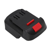 Electric Tool Battery Adapter ABS Short Circuit Protection Woodworking Tool Battery Converter for WORX - Top-Down View
