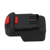 Electric Tool Battery Adapter ABS Short Circuit Protection Woodworking Tool Battery Converter for WORX - Close-Up Angle