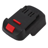 Electric Tool Battery Adapter ABS Short Circuit Protection Woodworking Tool Battery Converter for WORX - Low Angle