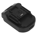 Battery Adapter Converter ABS with USB Interface 18V to 20V Battery Converter Adapter for Electric Tool