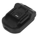 Battery Adapter Converter ABS with USB Interface 18V to 20V Battery Converter Adapter for Electric Tool