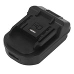 Battery Adapter Converter ABS with USB Interface 18V to 20V Battery Converter Adapter for Electric Tool