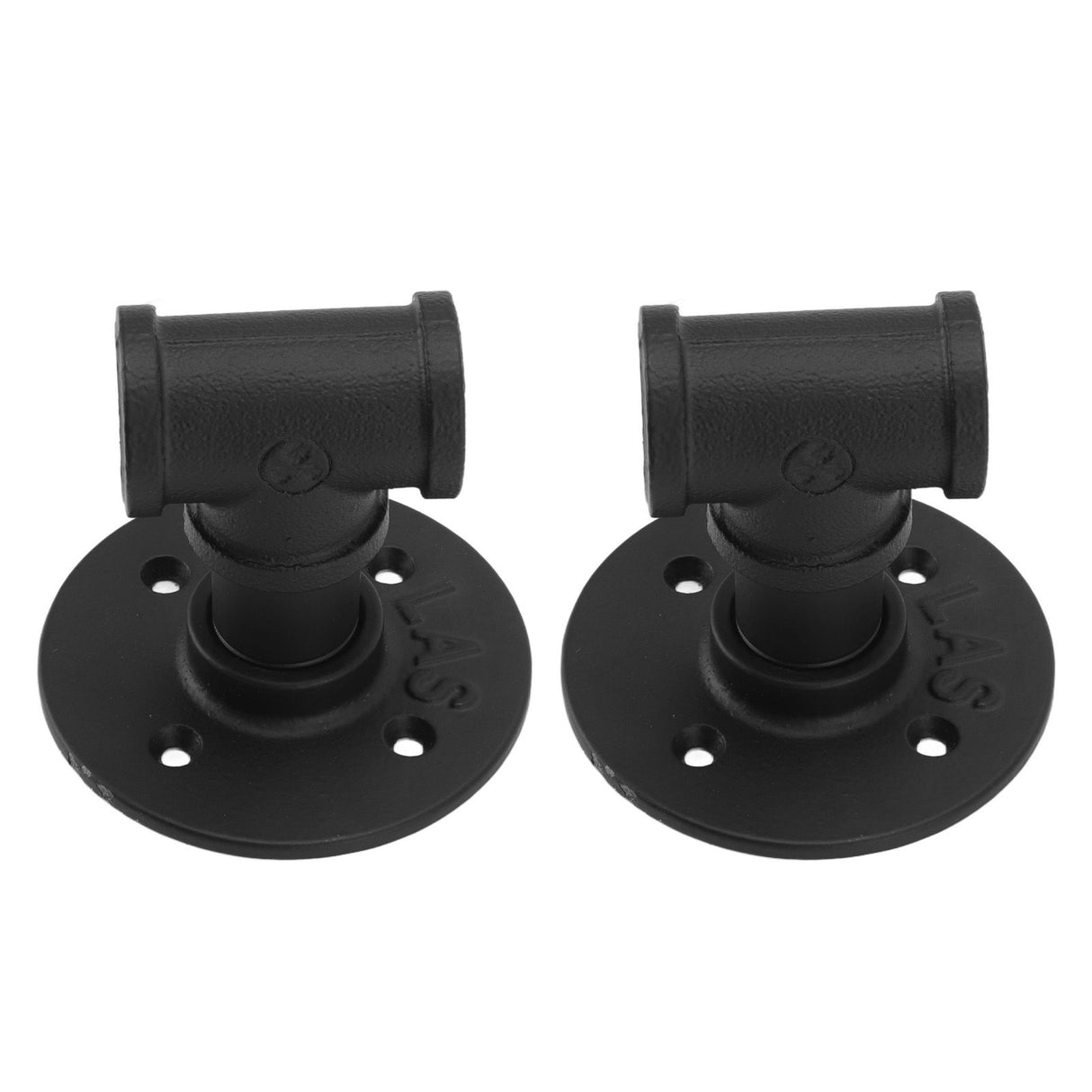 2 Sets Single Bottle Wine Rack Iron Wall Mounted Hanging Wine Display Holder for Bar Home Decoration