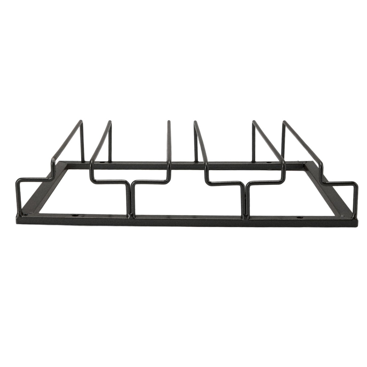 Iron Art Upside Down Wine Glass Holder European Style Hanging Wine Glass Rack Under Cabinet Black