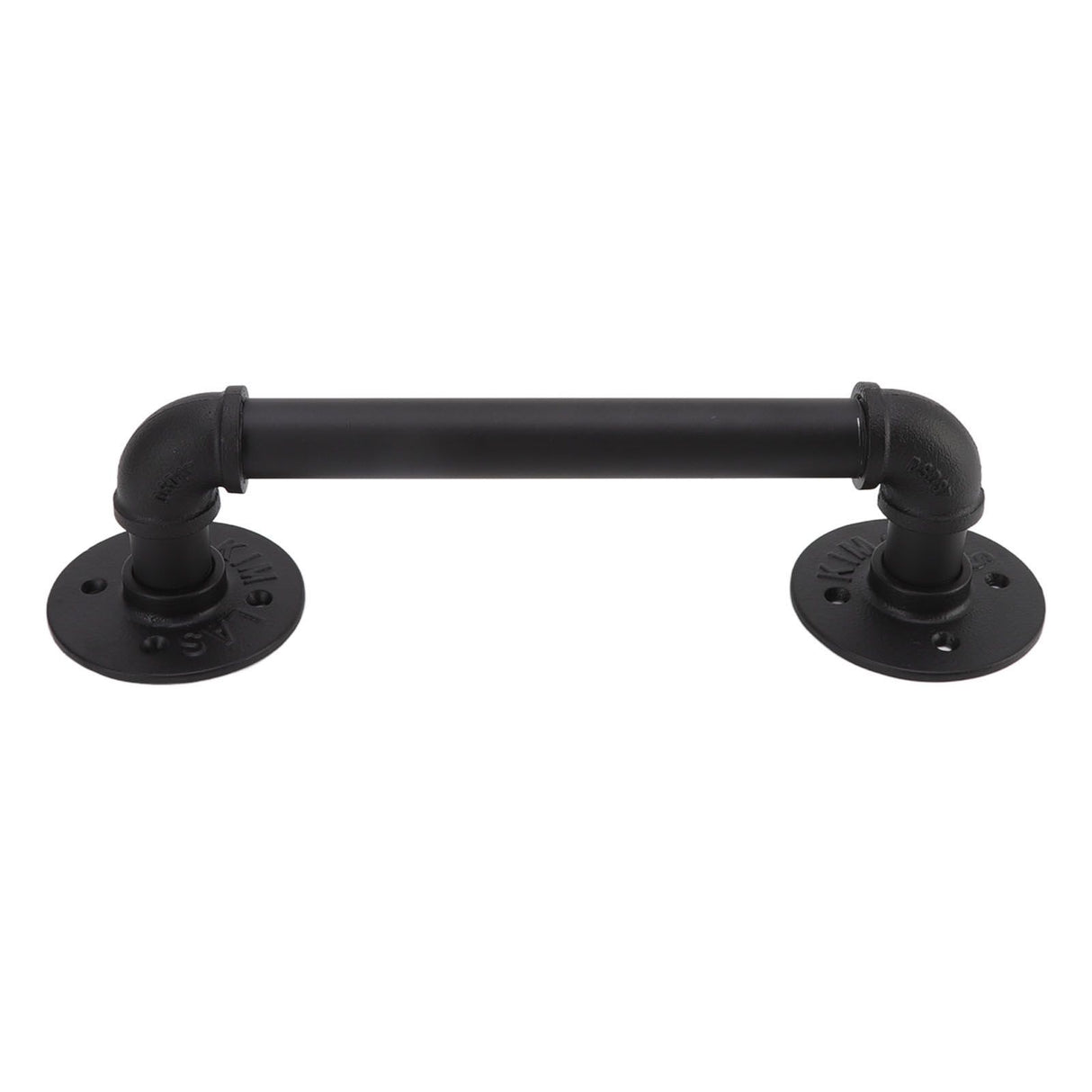 Door Pull Handle Simple Industrial Retro European Style Black Iron Decorative Practical Barn Door Handle for Home