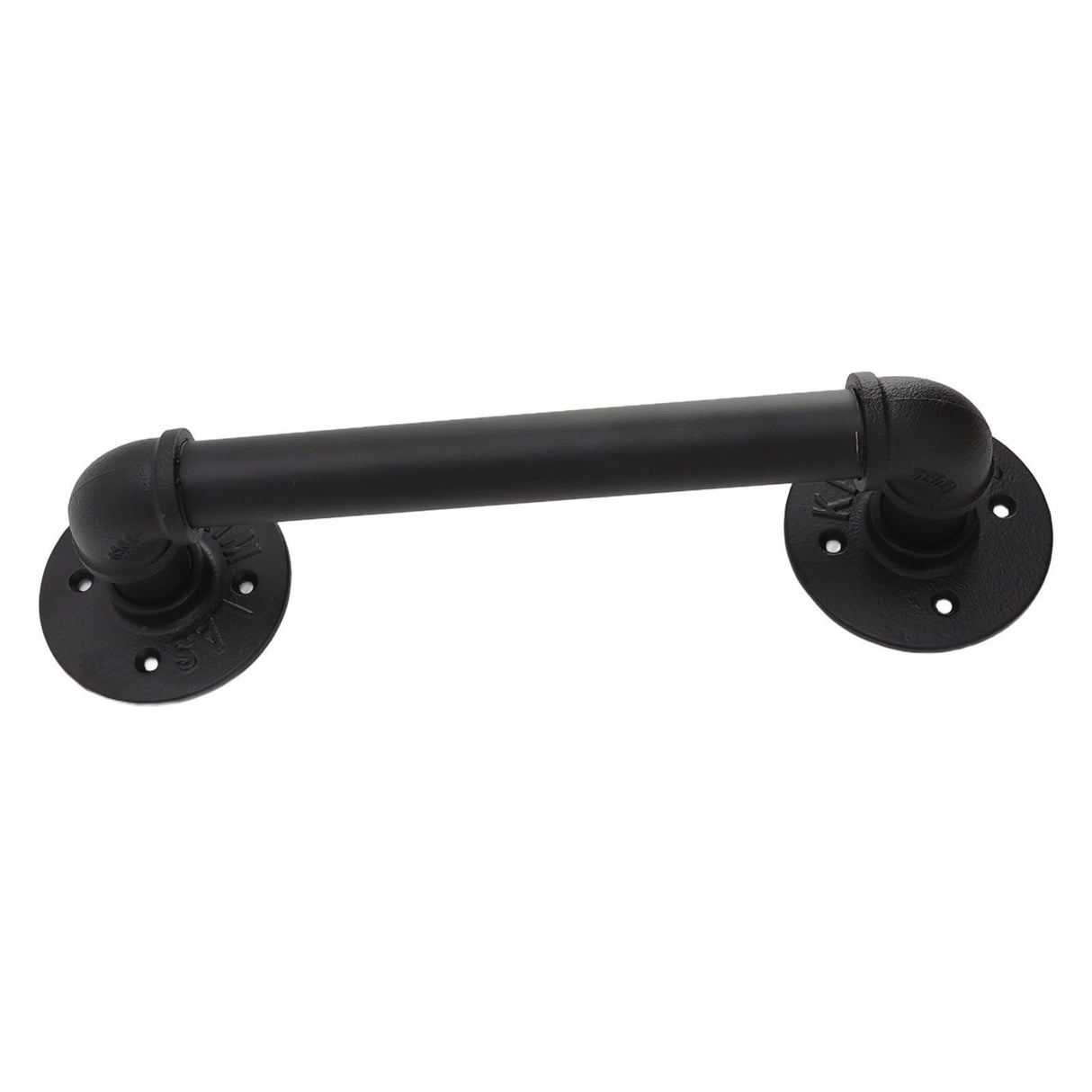 Door Pull Handle Simple Industrial Retro European Style Black Iron Decorative Practical Barn Door Handle for Home
