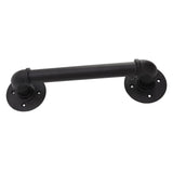 Door Pull Handle Simple Industrial Retro European Style Black Iron Decorative Practical Barn Door Handle for Home