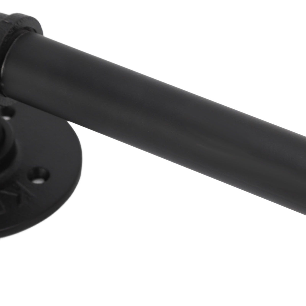 Door Pull Handle Simple Industrial Retro European Style Black Iron Decorative Practical Barn Door Handle for Home