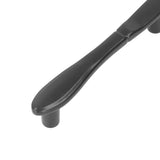 3Set Door Handles Thickened Cutlery Tableware Shaped Cabinet Pulls for Drawer Wardrobe Bookshelves Black Knife - Extra Image