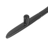 3Set Door Handles Thickened Cutlery Tableware Shaped Cabinet Pulls for Drawer Wardrobe Bookshelves Black Knife - Extra Image