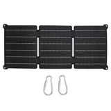 21W Foldable Solar Panel IPX6 Waterproof USB DC Output Portable Solar Cell Charger for Phone Mobile Power 5V 12V