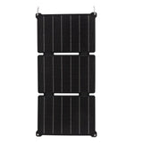 21W Foldable Solar Panel IPX6 Waterproof USB DC Output Portable Solar Cell Charger for Phone Mobile Power 5V 12V - Front View