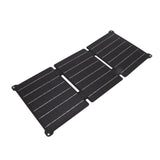 21W Foldable Solar Panel IPX6 Waterproof USB DC Output Portable Solar Cell Charger for Phone Mobile Power 5V 12V - 45-Degree Angle