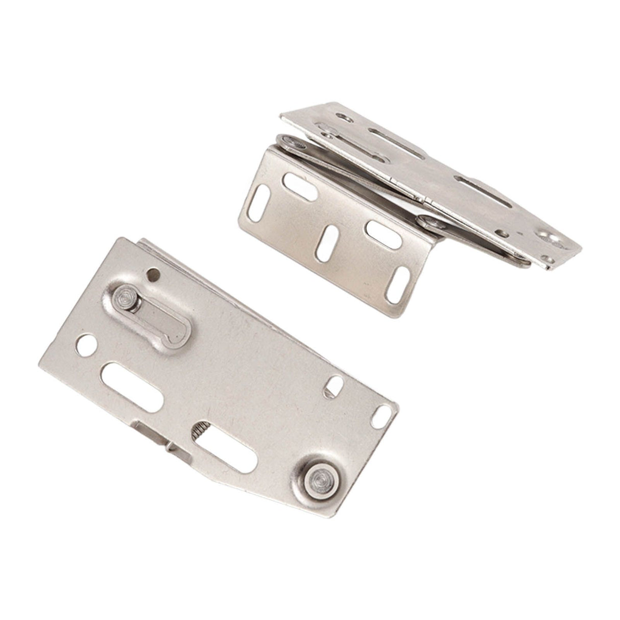 2 Sets Cabinet Door Hinges 45 Degrees Down Flip Door Scissor Spring Hinge Furniture Hardware Accessories