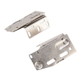 2 Sets Cabinet Door Hinges 45 Degrees Down Flip Door Scissor Spring Hinge Furniture Hardware Accessories - Extra Image