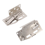 2 Sets Cabinet Door Hinges 45 Degrees Down Flip Door Scissor Spring Hinge Furniture Hardware Accessories - Extra Image