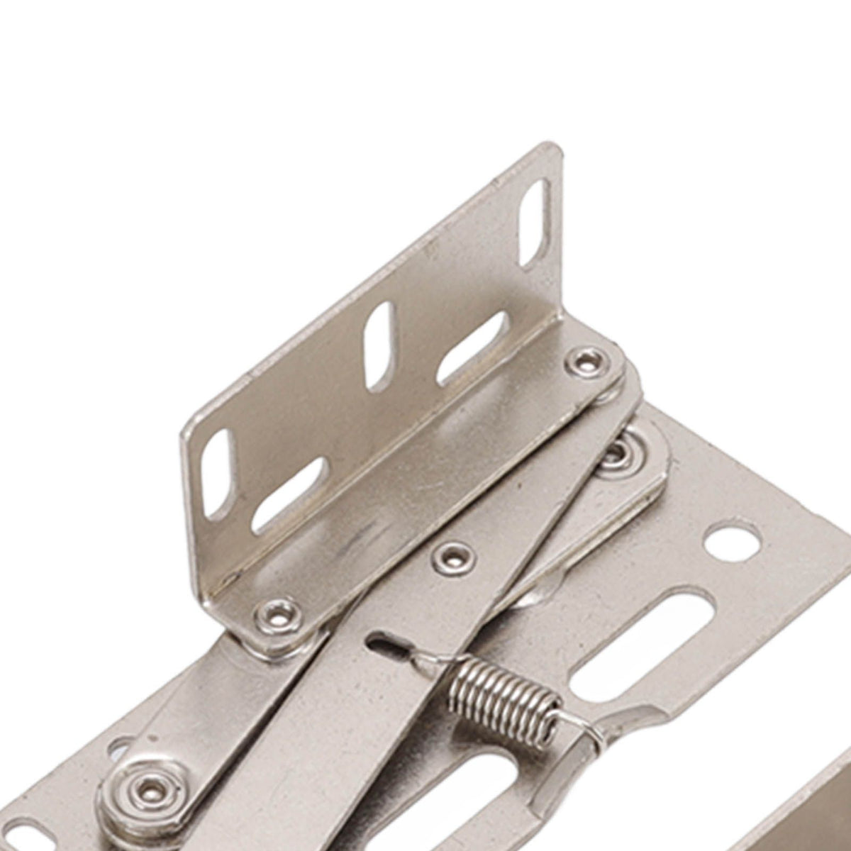 2 Sets Cabinet Door Hinges 45 Degrees Down Flip Door Scissor Spring Hinge Furniture Hardware Accessories